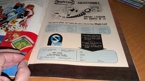 Vancouver Canucks 1971-72 Canadiens Sports Revue NHL revista de hockey LEER - Imagen 5 de 10