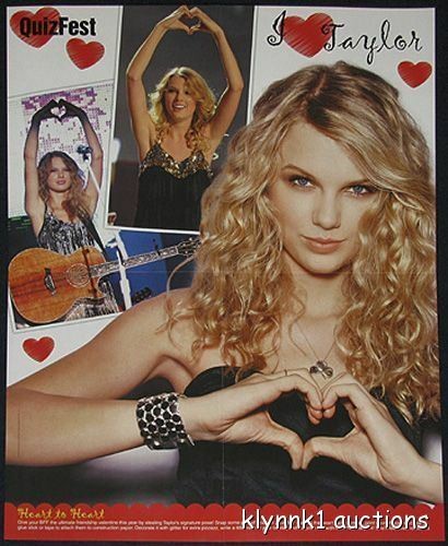 Joe Nick Kevin Jonas Brothers Poster Centerfold 1888A Taylor Swift auf Rückseite - Bild 2 von 2