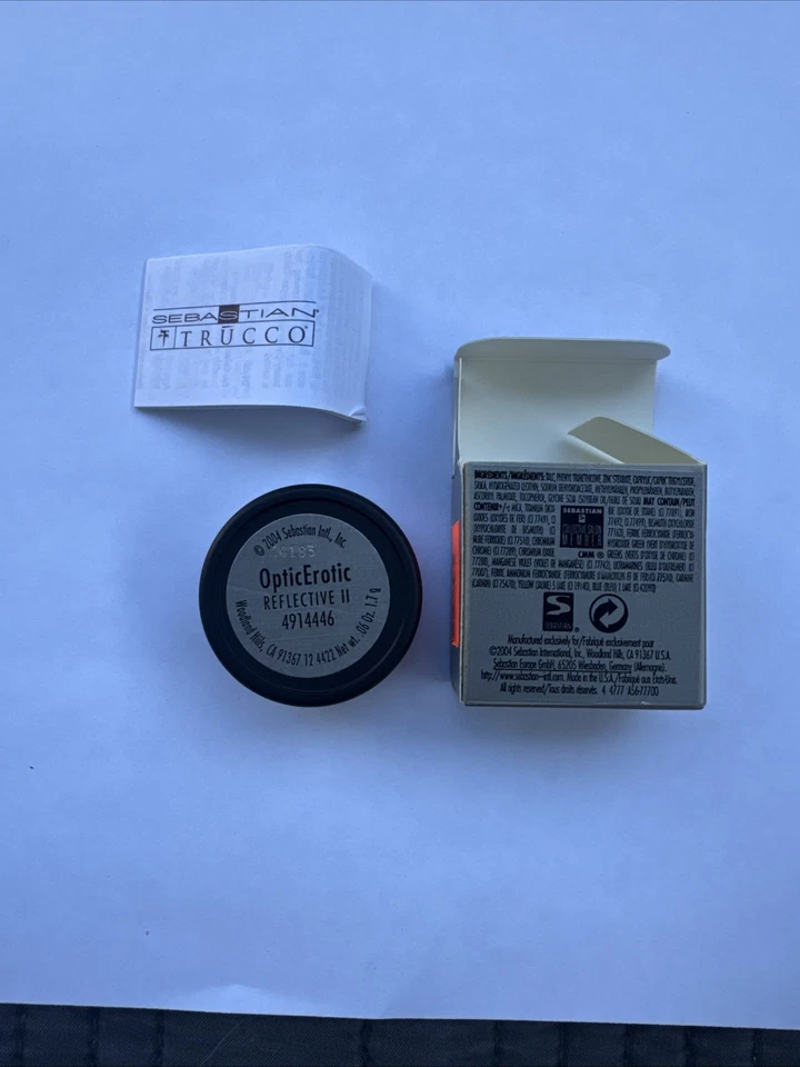 Sebastia Trucco Duo Eye Colour OPTIC EROTIC 491446 Brand New, Hard To Find - Image 2 of 2