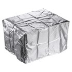 Universal Printer Dust Cover 19.7x15.7x11.8 Inch Oxford Fabric Antistatic Silver