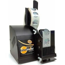 High Speed Electric Label Dispenser, 7"L x 6-1/8"W x 10-11/16"H, Black
