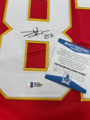 NFL Jersey Travis Kelce Kansas City Chiefs Signed Autographed BAS COA - Picture 5 of 7