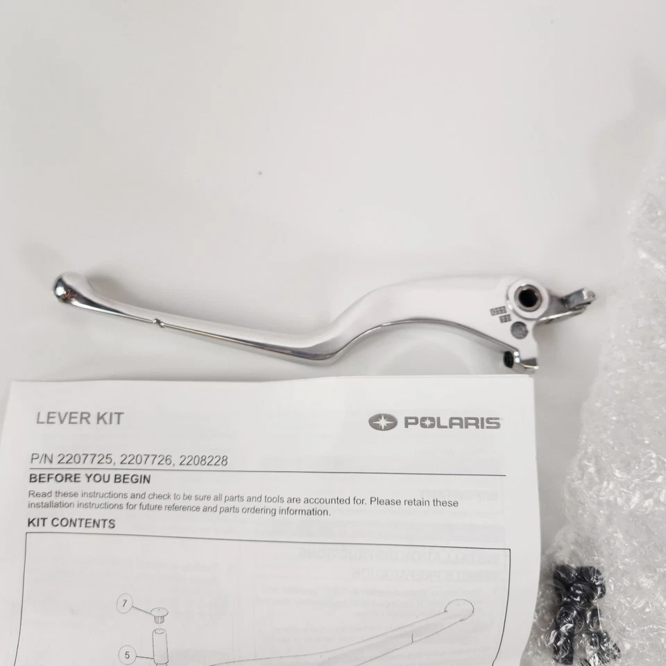 Alavanca de freio dianteiro Victory fabricante de equipamento original – calçadão, cross country, martelo, magnum, octano - Imagem 2 de 4