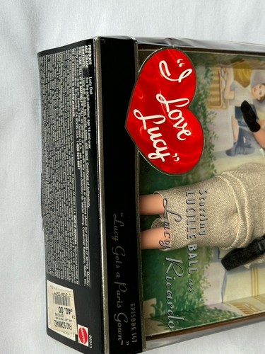 VTG 2002 Mattel Barbie Doll "I Love Lucy" Episode 147 Lucy Gets A Paris Gown NEW - Picture 6 of 15