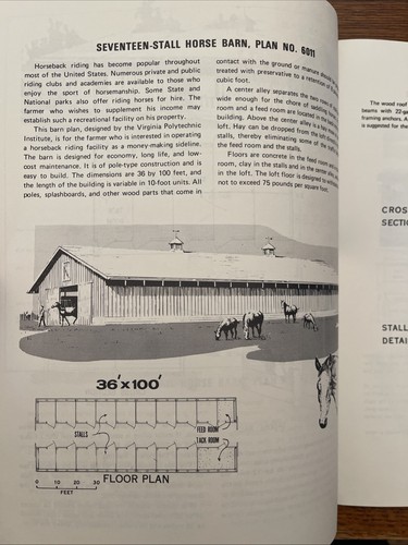 Recreational Buildings and Facilities, Building Plans, 1972 USDA Handbook No.438 - Picture 11 of 16