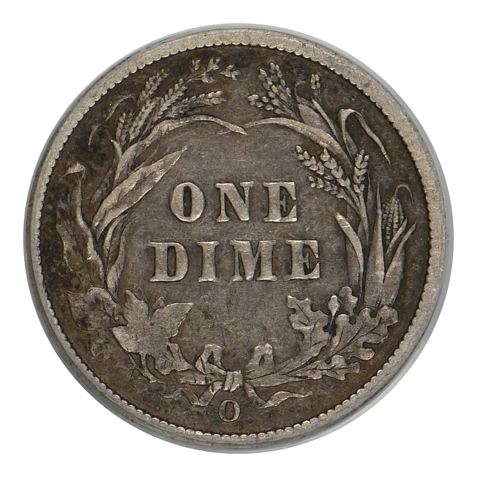 1899-O Barber Dime PCGS VF-35 - Image 2 of 4