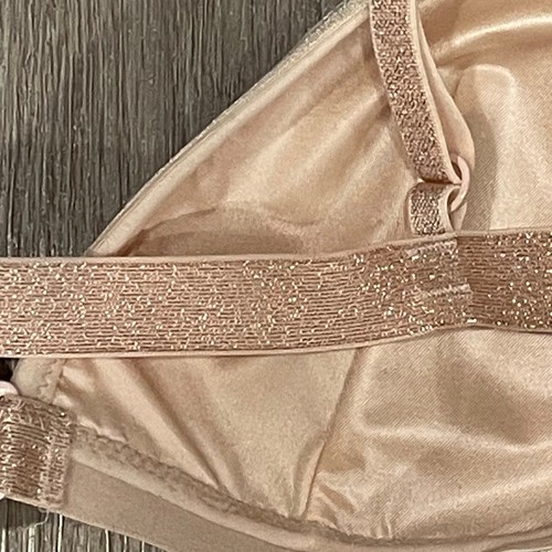 Victoria Secret Bra Medium Y2K Festival Sparkly Lingerie Glam Wireless Sequin - Picture 5 of 9