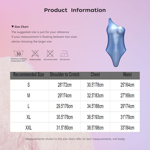 Mujeres Body Badydoll Una Pieza Delgado Mameluco Adulto Mono Ver A Través Sexy - Imagen 43 de 62