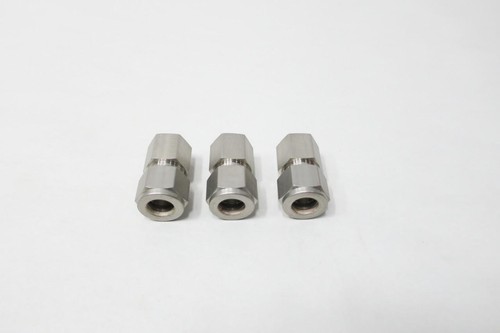 Box Of 3 Swagelok SS-810-7-4 Stainless Pipe Adapter 1/2in Tube X 1/4in Npt - Picture 2 of 5