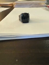 David Yurman Wheaton Black Onyx Ring