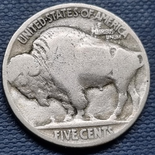 1920 Buffalo Nickel - ERROR - Lamination Error - Circulated #94563 - Picture 2 of 2