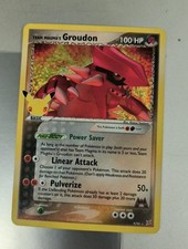 Team Magma's Groudon Holo Rare Card 9/95 Celebrations: Classic Collection Mint