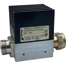 6DB 30W 7/16 DC-3GHZ FIXED COAXIAL ATTENUATOR AT30-06DB-7/16 KATHREIN