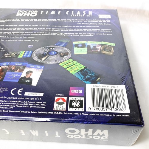 Dr Who Card Game Time Clash Starter Ages 14 and up Sealed in Original box - Picture 5 of 5