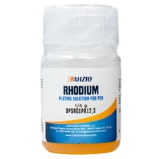 Pen Rhodium Solution Plating Solution for Pen 25ml - 1/4 Gram