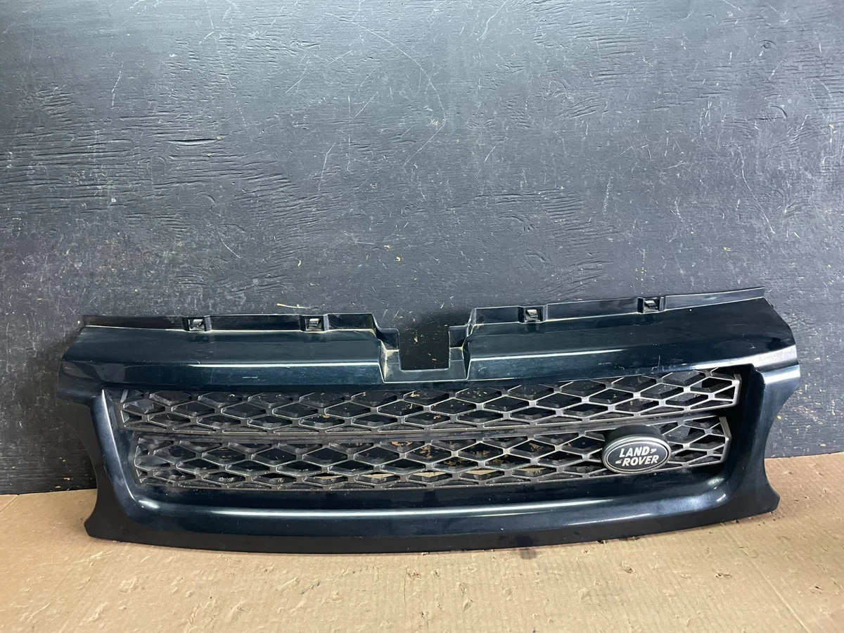 Rejilla Parrilla Estilo Capó Frontal Para Land Rover Range Rover 2006-2009 – Diseño Nido De Abeja, Negro Brillante