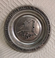 RARE 1980’s General Electric Space Division DSCS III A-2 Satellite Aluminum Dish