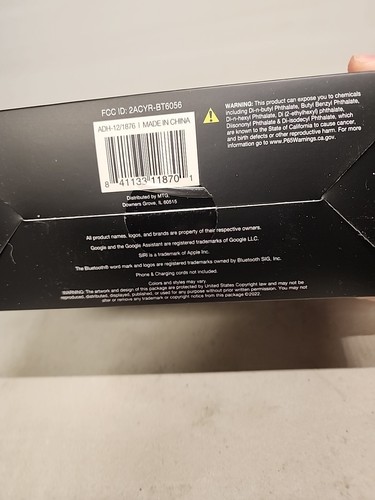 U8 Soundlogic XT HD PRO MAX Wireless Kopfhörer mit Sprachunterstützung Schwarz Bt51 - Bild 13 von 14