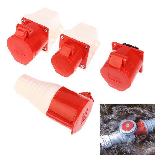 1 Piece Industrial Plug And Socket Waterproof Connector 3PIN 4PIN 5PIN 16A/32 FD - Afbeelding 12 van 32