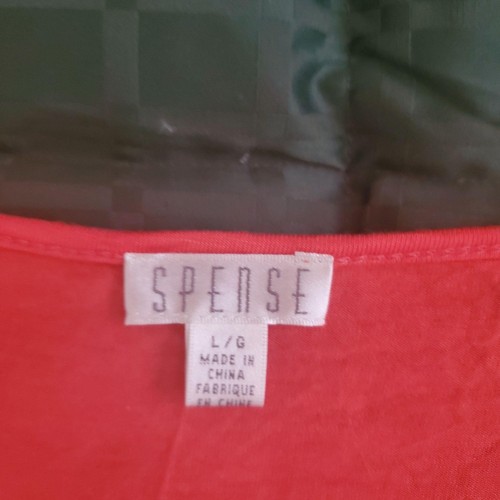 Spense Damen Bluse Criss-Cross Shoulder Details SLMN Sunset Red/Orange L/G - Bild 5 von 10