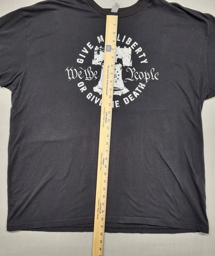 Give Me Liberty Or Give Me Death Liberty Bell 1776 T-shirt XXXL Hodge Twins - Bild 6 von 8