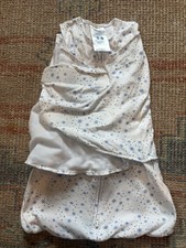 Halo Sleep Sack SWADDLE Sleep Blanket Newborn - 3 Mo COTTON 1.5 Tog
