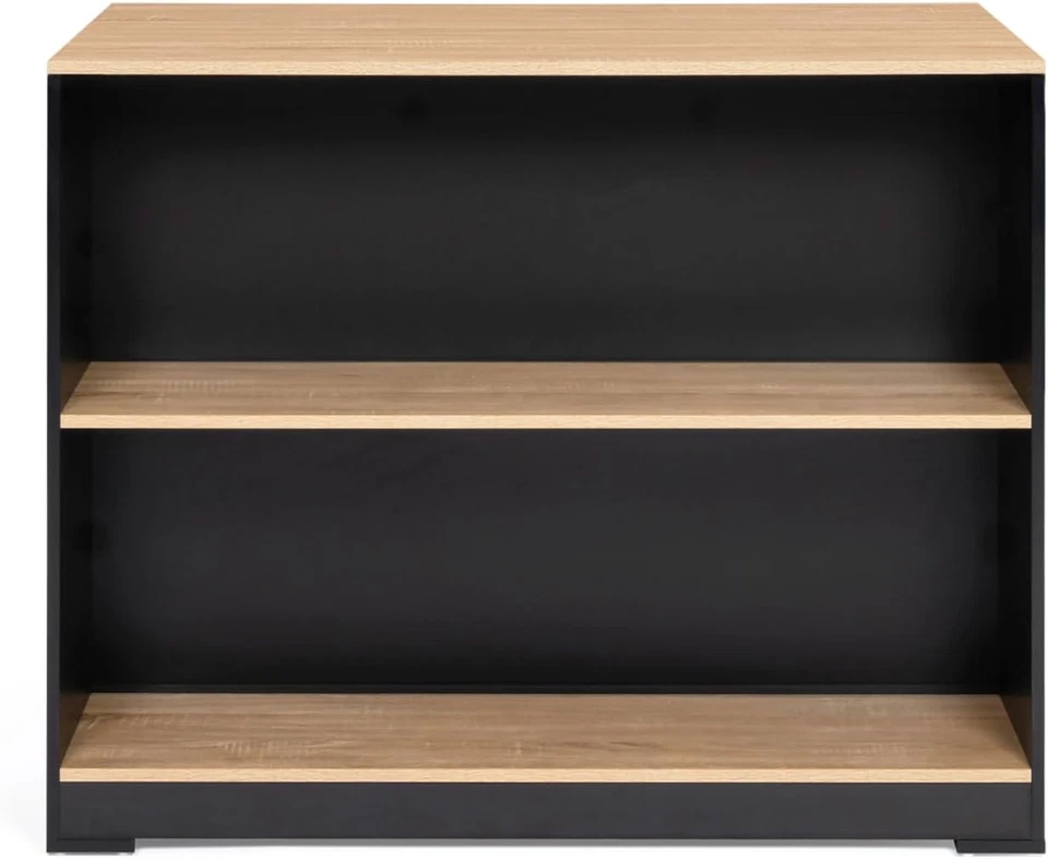 - Tavolo Da Bar Isola Juno Legno Nero E Vassoio in Legno Faggio - Immagine 4 di 4