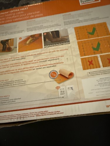 Schluter Systems DHEHK12043 Electric Radiant Floor Heating Cable 120V - Picture 7 of 10