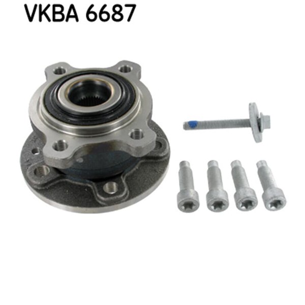 Skf Radlagersatz Vkba 6687-image