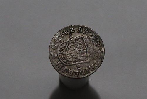 🧠🇩🇪 GERMANY BRANDEN.-PRUSSIA 1/12 THALER 1691 SHARP DETAILS B86 HH50 - Picture 2 of 4