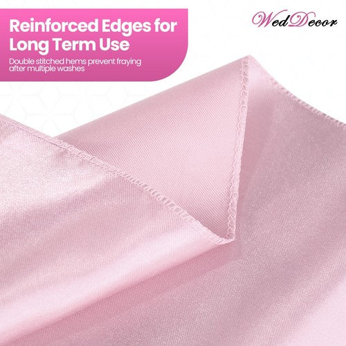 Satin Chair Sashes for Wedding Wider Fuller Bows Sash Banquet Event Decor Party - Picture 101 of 301