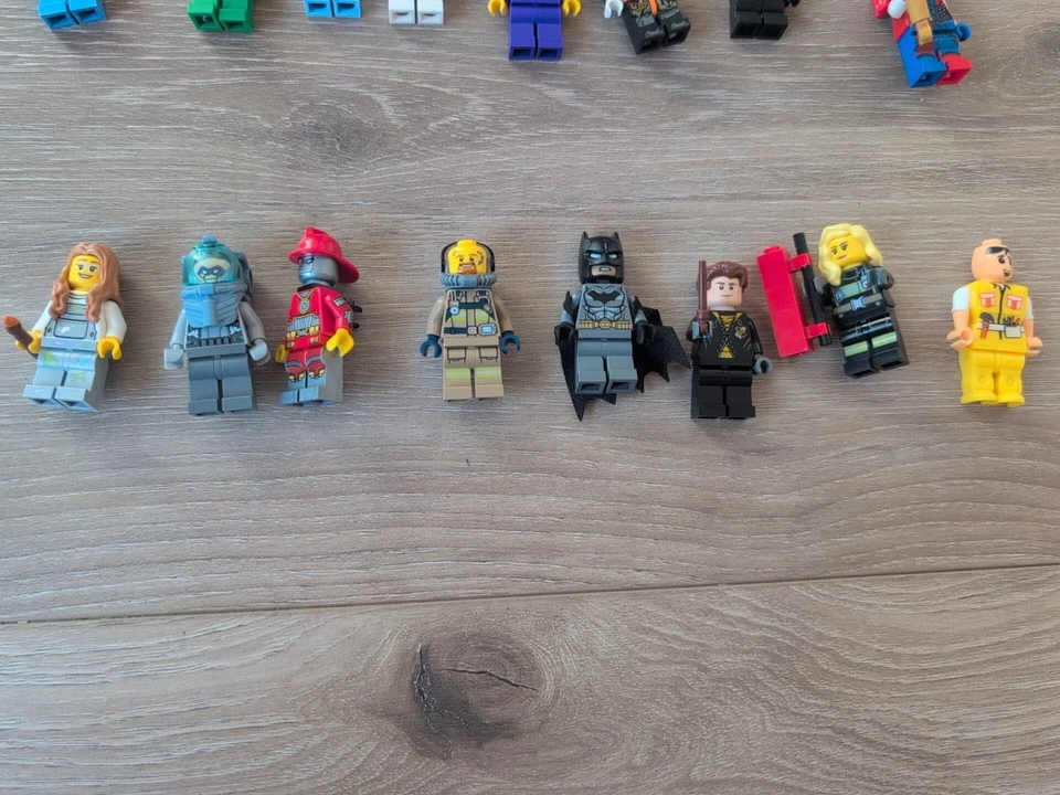 Лот минифигурок LEGO - 50+ мини-фигурок - Харли Квинн, Бэтмен, Гарри Поттер - Изображение 3 из 4