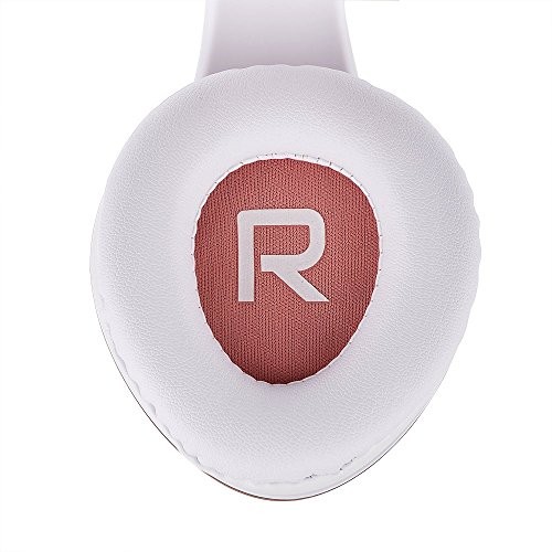 Bluetooth Over-Ear Headphones, Wireless Stereo Foldable Headphones Rose Gold - Zdjęcie 5 z 6