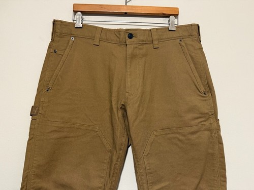 Neu ohne Etikett 🛠️ Eddie Bauer braune Herrenhose 38 x 30 MOUNTAIN OPS Doppelknie - Bild 3 von 12
