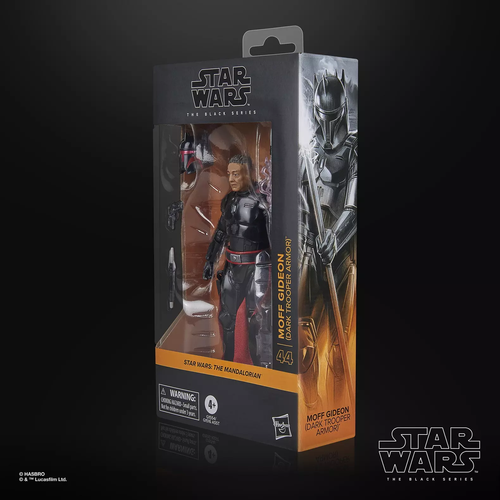 2025 Star Wars Black 44 MOFF GIDEON DARK TROOPER ARMOR 6" Hasbro Figure - Picture 12 of 24