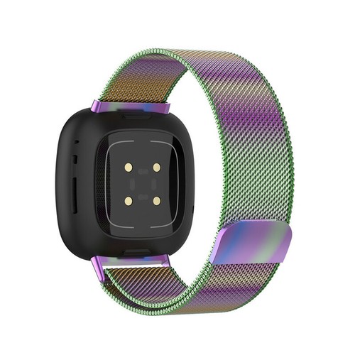 Correa de reloj de pulsera para Fibit Versa 2/3/4 sentido 1/2 correa metal correa milanesa - Imagen 23 de 26