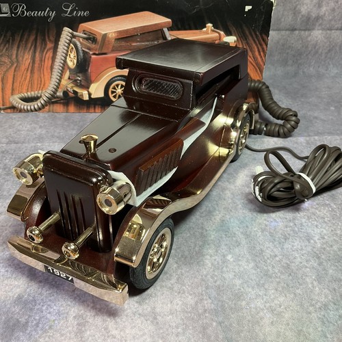 Antiguo Carphone Vintage Beauty Line Madera KY-101 Tono/Pulso Totalmente Modular - Imagen 5 de 9