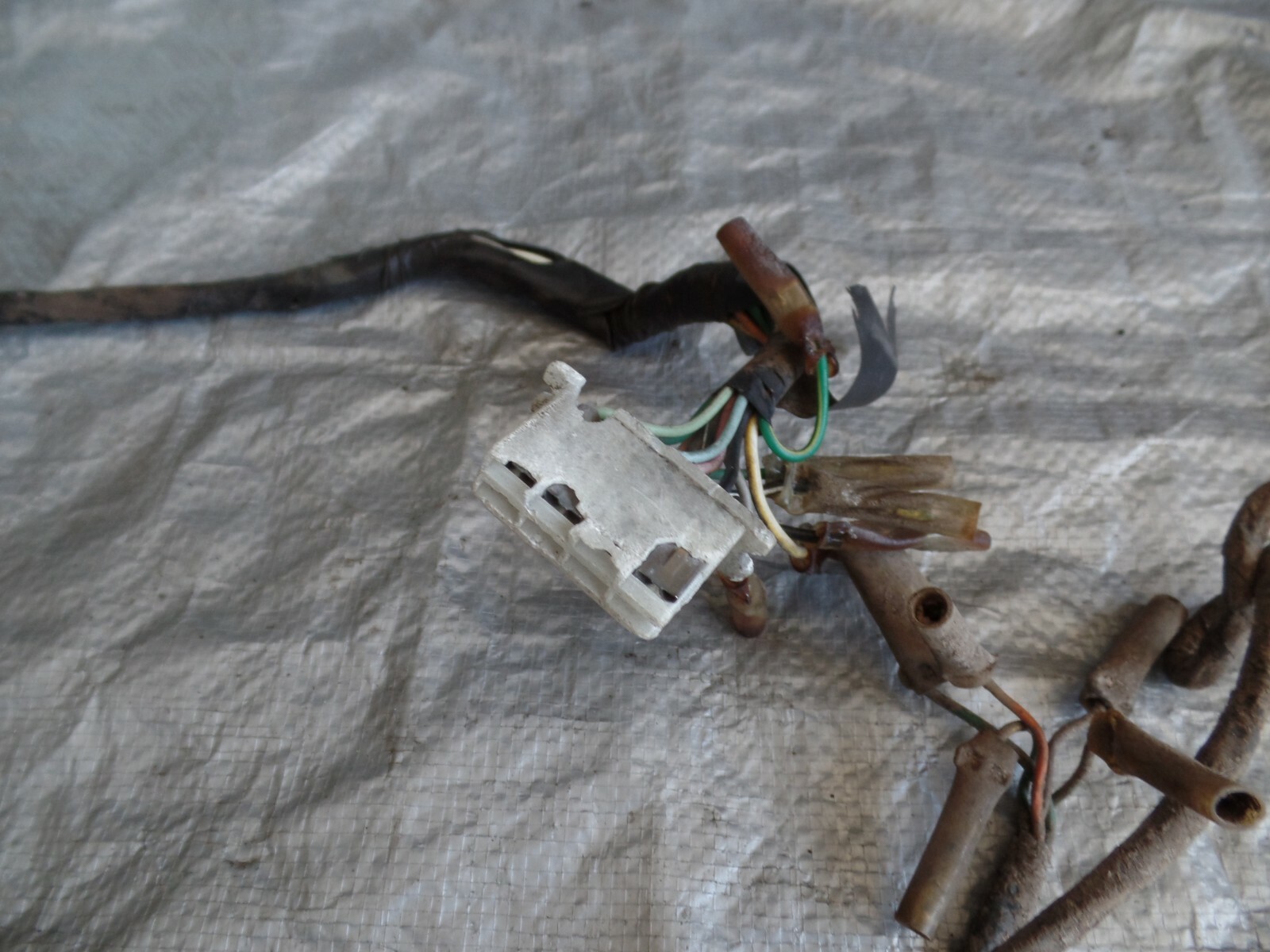 Honda XL250S XL250 Wiring Wire Harness *CONNECTOR HAS DEFECT 1978 1979