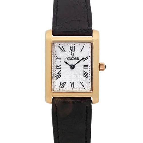 Concord Bennington 18K Yellow Gold Silver Dial Quartz Ladies Watch 50.25.1421 - Picture 2 of 6