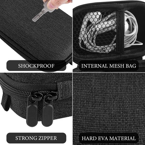 Geekria Carrying Case for Sennheiser Momentum True Wireless 4 Earbuds - Picture 3 of 6