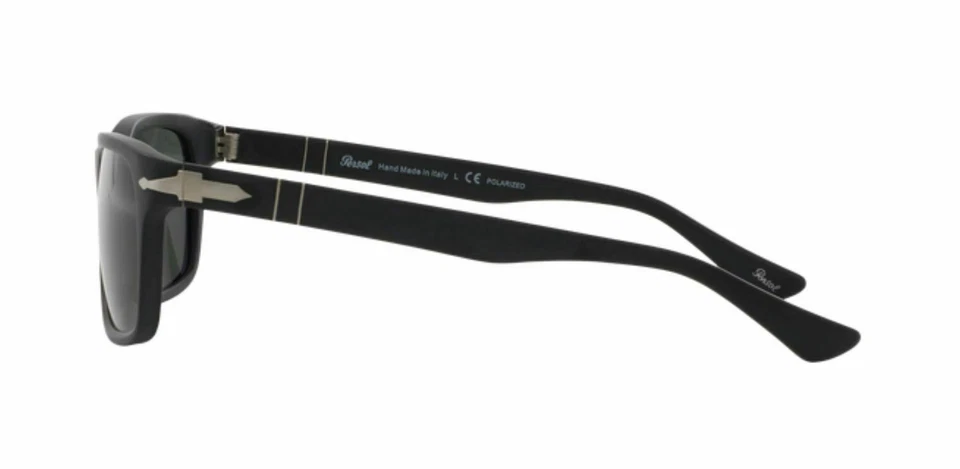 Persol 0PO 3048 S 900058 BLACK Polarized Sunglasses - Image 3 of 4