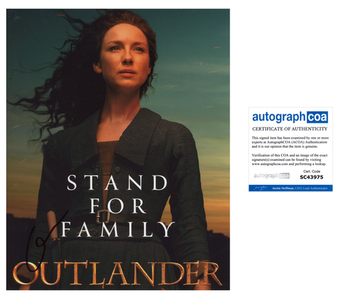 Caitriona Balfe Outlander Autographed Signed 8x10 Photo ACOA - Picture 2 of 2