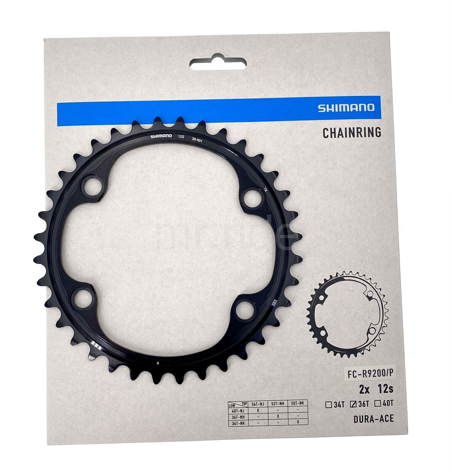 r9200 50-34 チェーンリング 美品 Dura ace