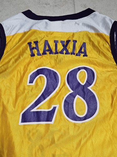 Rare Vintage Champion Los Angeles Sparks Zheng Haixia 28 Jersey WNBA Size Medium - Picture 8 of 11