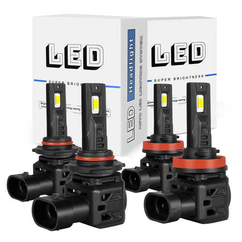 Faro LED bombillas altas bajas M7H para camioneta GMC Sierra 1500 SLE WT cabina 2007-2013 - Imagen 2 de 17
