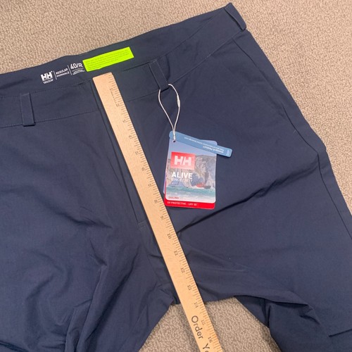 Helly Hanson Pants 40 Blue Sailing UPF 50+ Plus Stretch Lightweight Perform NWT - Picture 3 of 18