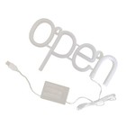 Wall Neon Lamp Hanging Light Letters and Lights Man Led Sign Open