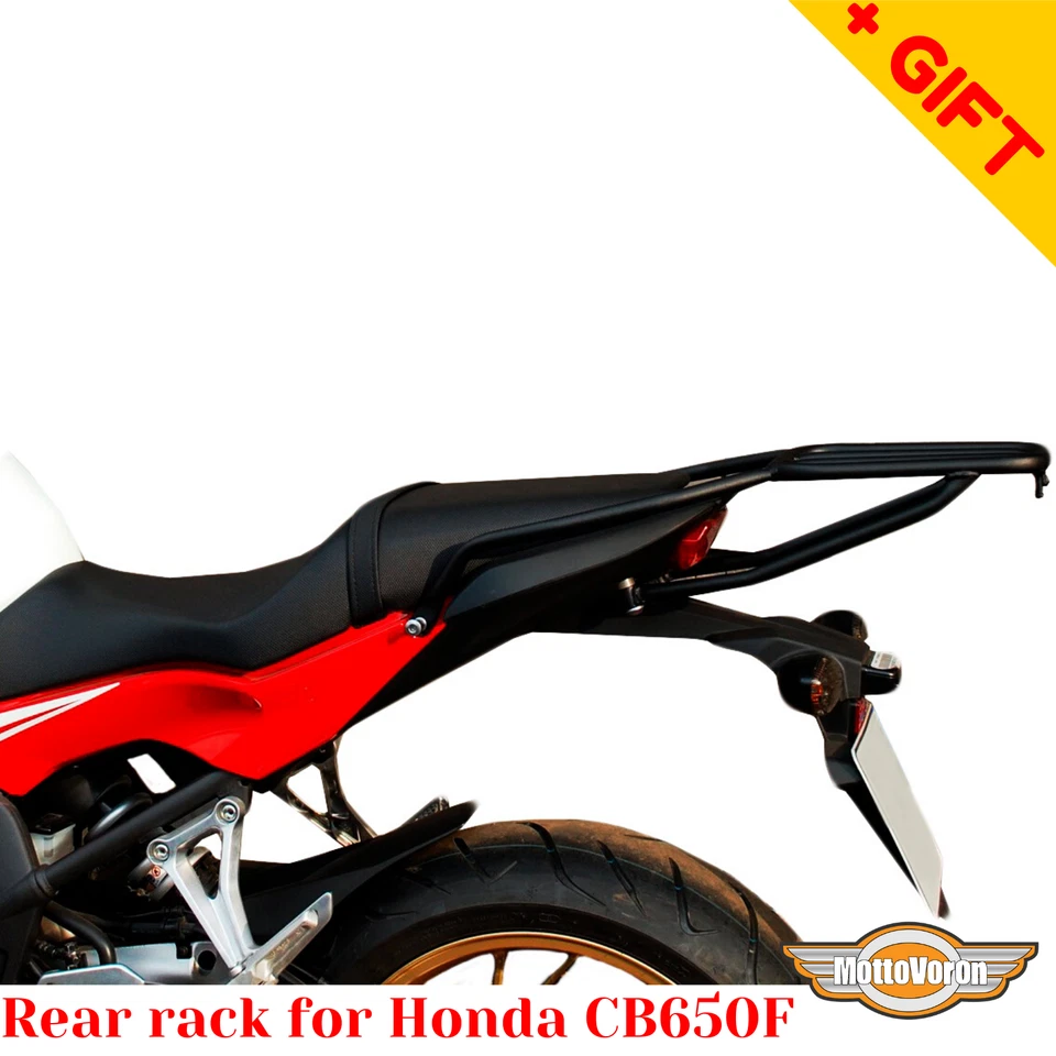 Bagageiro traseiro CB 650 F para Honda CB650F bagageiro traseiro, bônus - Imagem 4 de 4