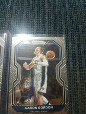 Aaron Gordon Panini Prizm Base+Silver Mosaic Orange Reactive Green Jam Masters 