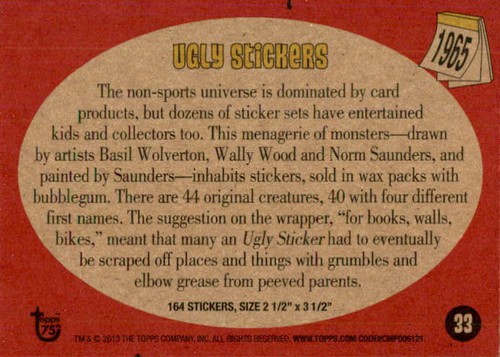 Topps 75th Anniversary Trading Card YOU PICK Non-Sports Cards Movie TV Pop Art - Picture 63 of 174